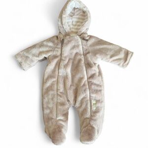Newborn Plush Cream Bodysuit